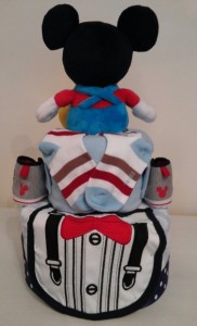 Mickey Baby Boy Elliot Diaper Cake 2 Mickey Baby Boy Elliot Diaper Cake 2