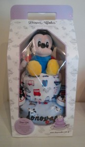 Two Tier Diaper Cake Baby Gift for Baby Donovan Donovan Diaper Cake Baby Boy 3