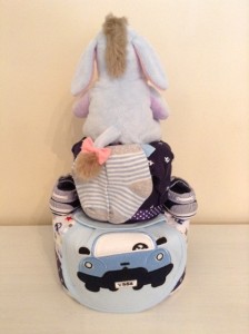 Eeyore Diaper Cake Baby Boy Jaydius 2