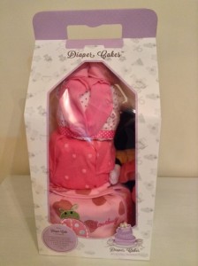 Renee Baby Girl three-tier Diaper Cake 4