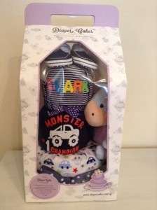 3-Tier Diaper Cake Baby Boy Clark 3