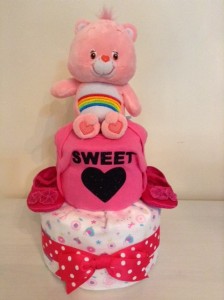 Care Bear Diaper Cake Unique Baby Gift Singapore 3