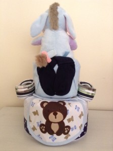 Diaper Cake Baby Gift Boy Freddie 2