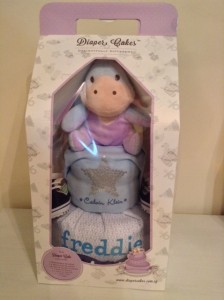 Diaper Cake Baby Gift Boy Freddie 3