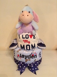 Diaper Cake Baby Gift Boy Jayden 1