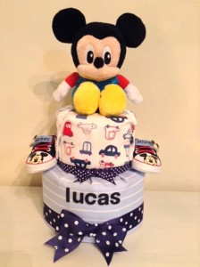 Diaper Cake Baby Gift Boy Lucas 1
