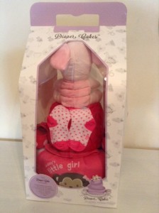 Diaper Cake Baby Gift Girl Eliz 4