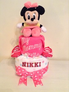 Diaper Cake Baby Gift Girl Nikki 1