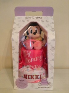 Diaper Cake Baby Gift Girl Nikki 3