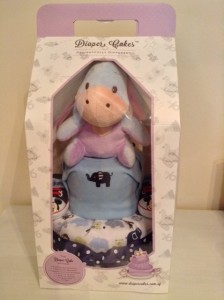 Eeyore Baby Boy 2 Tier Diaper Cake 3