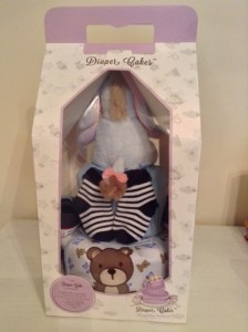 Eeyore Baby Boy 2 Tier Diaper Cake 4