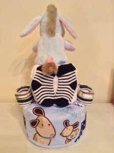 Winston Baby Boy 2 Tier Diapercake 2