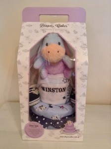 Winston Baby Boy 2 Tier Diapercake 3