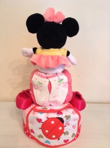 Zahrah Baby Girl Minnie Mouse Diaper Cake 2