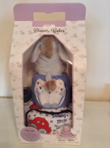 2-Tier Eeyore Ernest Boy Diaper Cake Baby Gift 2