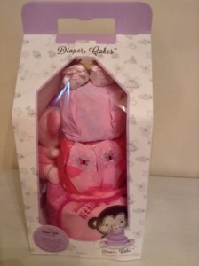 3 Tier Diaper Cake Baby Gift Hamper Angelina 4