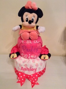 Baby Gift Ashley Diaper Cake Minnie Mouse 1