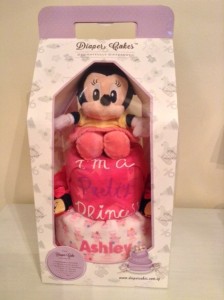Baby Gift Ashley Diaper Cake Minnie Mouse 3
