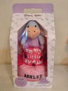 Creative Baby Gift Girl Diaper Cake Ashley 3