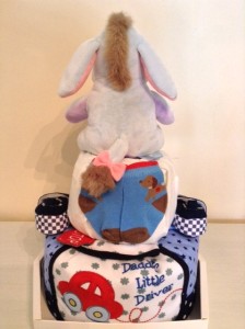 Eeyore Alex Baby Boy Diaper Cake 2
