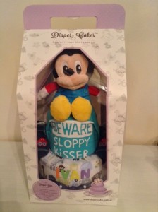 Mickey Mouse Diaper Cake Baby Boy Ivan 3