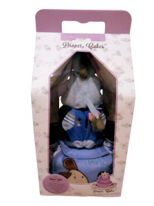 2-Tier Eeyore Diaper Cake Baby Gift Baby Boy Hugh 4