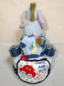 2-Tier- Eeyore-Diaper Cake-Baby Gifts Singapore- Boy 2