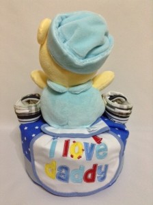 1 Tier -DiaperCakesSingapore-BabyGifts-WinnieThePooh-Boy 2