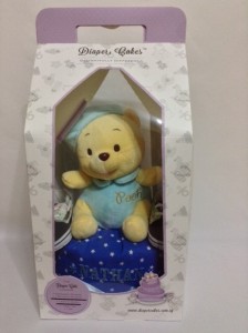 1 Tier -DiaperCakesSingapore-BabyGifts-WinnieThePooh-Boy 3