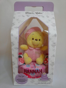 1-Tier- Winnie-The-Pooh-Diaper Cake-Baby Gifts Singapore- Girl-Hannah-3