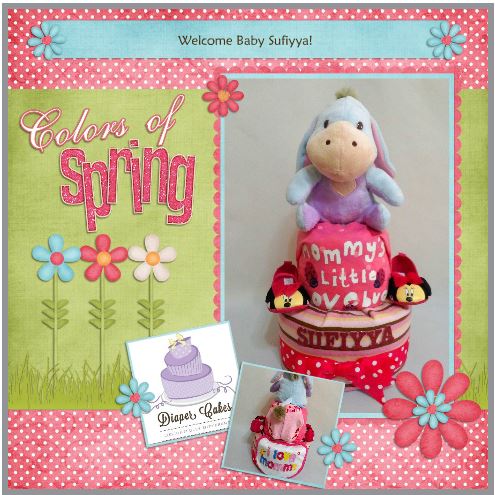 2-Tier-Diaper-Cake-Singapore-Baby-Gift-Hamper-Blue-Eeyore-Baby-Girl-Sufiyya-3