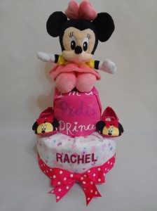 2-Tier-Diaper-Cake-Singapore-Baby-Gift-Hamper-Pink-Minnie-Mouse-Baby-Girl-Rachel-1