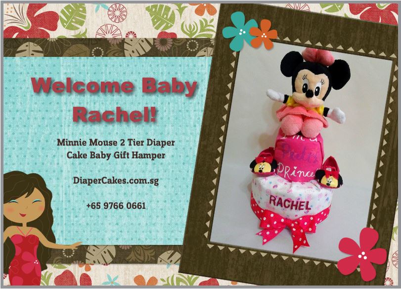 2-Tier-Diaper-Cake-Singapore-Baby-Gift-Hamper-Pink-Minnie-Mouse-Baby-Girl-Rachel-5