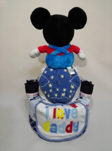 2-Tier- MickeyMouse-Diaper Cake-Baby Gifts Singapore- Boy 2