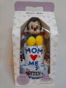 2-Tier- MickeyMouse-Diaper Cake-Baby Gifts Singapore- Boy 3