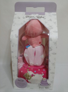 2-Tier-Rainbow-Care-Bear-Diaper Cake-Baby Gifts Singapore- Girl-Kate-4