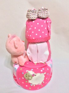 3-Tier-Rainbow-Care-Bear-Diaper Cake-Baby Gifts Singapore- Girl-Leanne-2