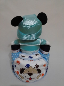 1 Tier -DiaperCakesSingapore-BabyGifts-MickeyMouse-Boy-2