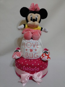 2 Tier -DiaperCakesSingapore-BabyGifts-Minnie-Mouse-Girl-lshana-1
