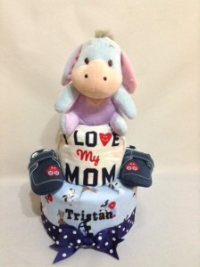 2Tier -DiaperCakesSingapore-BabyGifts-Eeyore-Boy-Tristan-1