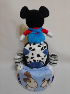 2Tier -DiaperCakesSingapore-BabyGifts-MickeyMouse-Boy-Noel-2