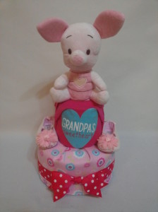 2Tier -DiaperCakesSingapore-BabyGifts-Piglet-Girl-1
