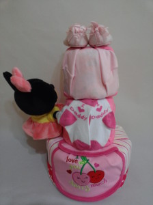 3 Tier -DiaperCakesSingapore-BabyGifts-Minnie-Mouse-Girl-Ella-2