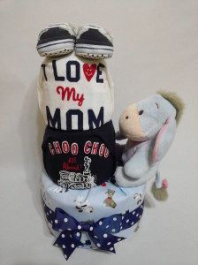 3Tier -DiaperCakesSingapore-BabyGifts-Eeyore-Boy-1