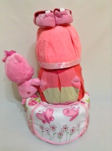 3Tier -DiaperCakesSingapore-BabyGifts-HeartCareBear-Safiyyah-Girl-2
