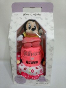 2Tier-DiaperCakesSingapore-BabyGifts-Minnie-Girl-Arissa-3
