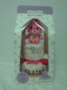 2Tier-DiaperCakesSingapore-BabyGifts-WonderBear-Girl-Claire-3