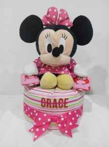 1Tier-DiaperCakesSingapore-BabyGifts-Girl-Minnie-Grace-1