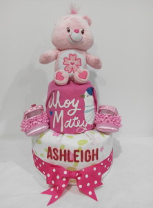 2Tier-DiaperCakesSingapore-BabyGifts-CareBear-Ashleigh-1