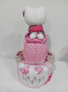 2Tier-DiaperCakesSingapore-BabyGifts-Girl-HelloKitty-Kayla-2